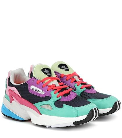 Malone Souliers Falcon Leather-trimmed Sneakers