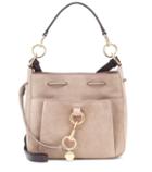 See By Chlo Tony Small Suede Bucket Bag