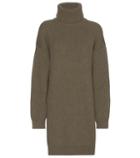 Balenciaga Wool-blend Turtleneck Sweater Dress