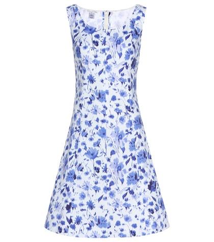 Oscar De La Renta Cotton-blend Dress