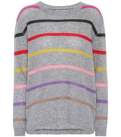 Jardin Des Orangers Striped Cashmere Sweater