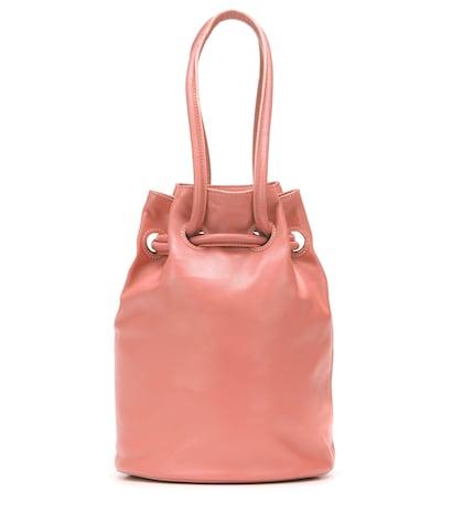 Mansur Gavriel Medium Leather Bucket Bag
