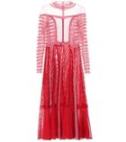 Valentino Lace-paneled Dress