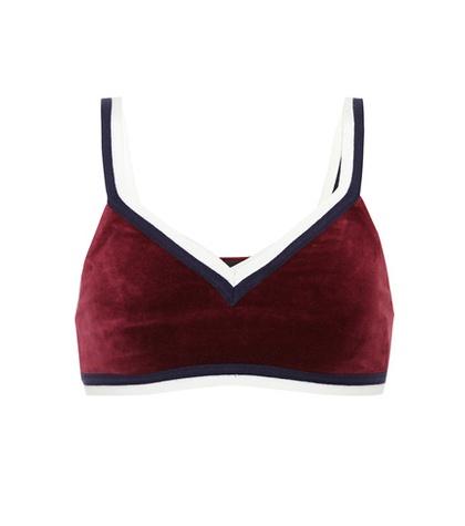 Fenty By Rihanna Velour Crop Top