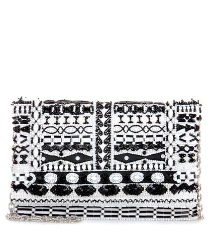 Aquazzura Dede Embellished Clutch