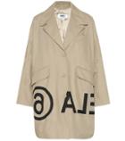 Max Mara Printed Cotton-twill Jacket