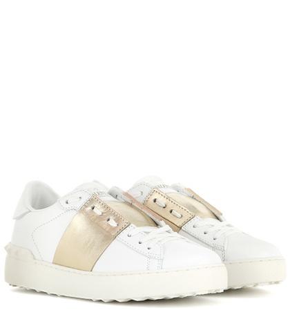 Valentino Garavani Valentino Garavani Open Leather Sneakers