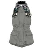 Miu Miu Embellished Cotton-blend Playsuit