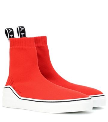 Givenchy George V Stretch Knit Sneakers