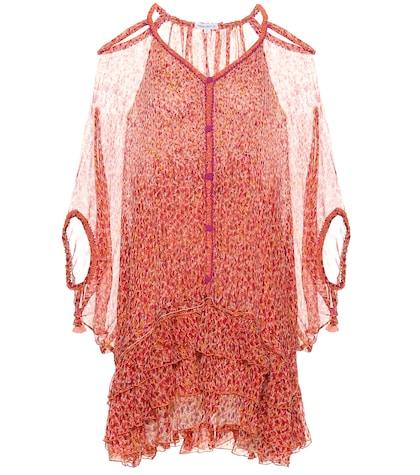 Valentino Paloma Printed Silk Minidress