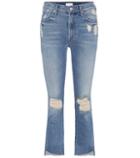 Brunello Cucinelli The Insider Crop Fray Distressed Jeans