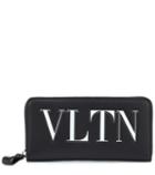 Prada Valentino Garavani Vltn Leather Wallet
