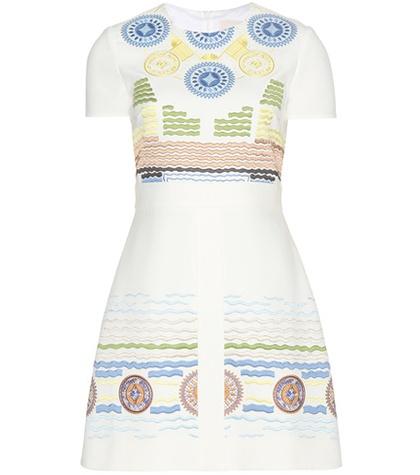 Peter Pilotto Iro Embroidered Crêpe Dress
