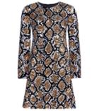 Woolrich Sequin-embellished Silk Dress