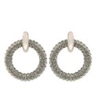 Balenciaga Crystal-embellished Hoop Earrings
