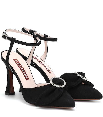 Rick Owens Embellished Suede Pumps