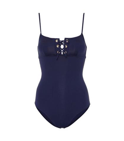 Melissa Odabash Cyprus Lace-up Swimsuit