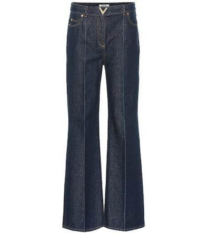 Valentino High-rise Flared Jeans