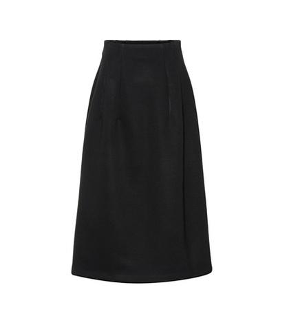 The Row Lantely Scuba Midi Skirt