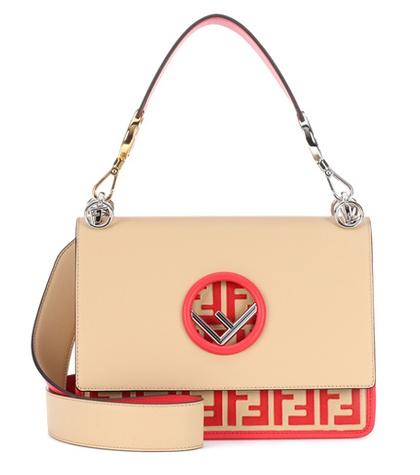 Jimmy Choo Kan I F Leather Shoulder Bag
