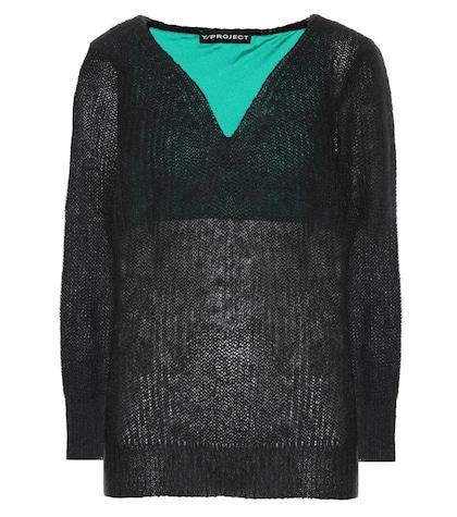 Y/project Alpaca And Wool-blend Sweater