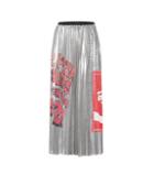 Marc Jacobs Metallic Pleated Skirt