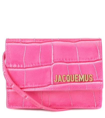 Stella Mccartney Le Bello Croc-effect Shoulder Bag