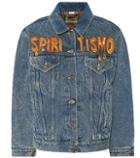 Gucci Spiritismo Embellished Denim Jacket
