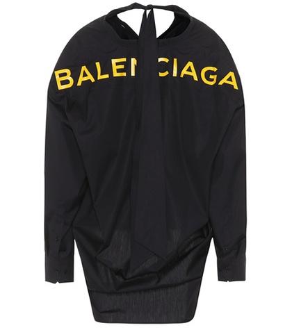 Balenciaga Printed Cotton Shirt