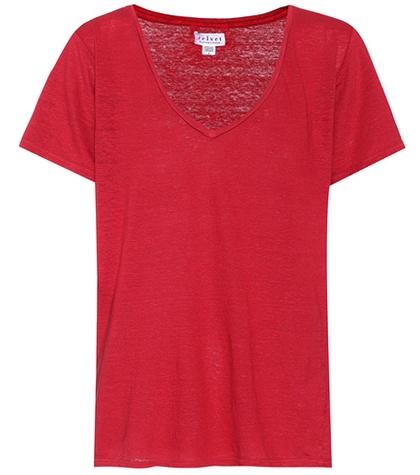 Velvet Lawana Linen Top