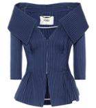 Nike Off-the-shoulder Cotton-blend Jacket