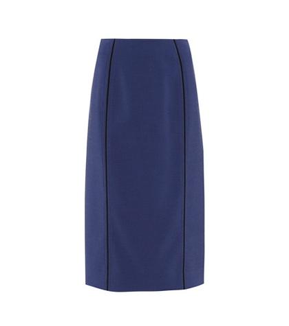 Fendi Piped Pencil Skirt
