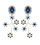 Erdem Floral Cluster Clip-on Earrings