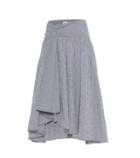 Current/elliott Full Volume Gingham Cotton-blend Skirt