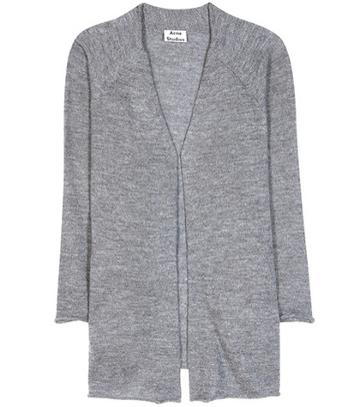 Acne Studios Joya Alpaca And Wool Cardigan