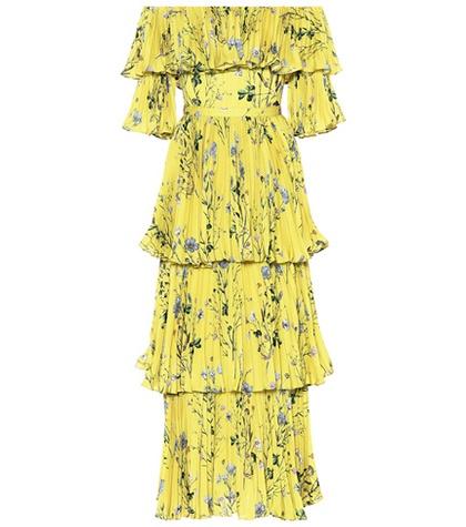 Nike Floral-printed Crêpe Dress