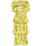 Nike Floral-printed Crêpe Dress