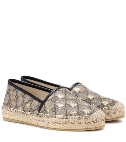 Gucci Gg Supreme Printed Espadrilles