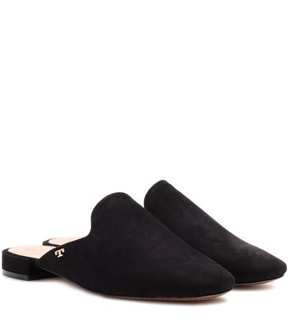 Tory Burch Carlotta Suede Mules