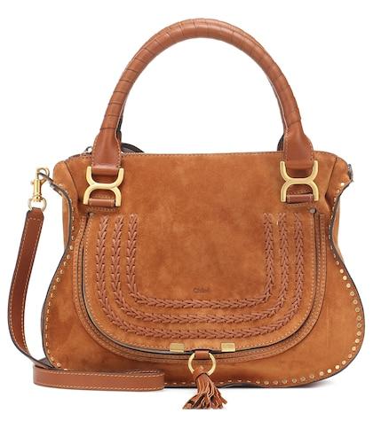 Chlo Marcie Suede Tote