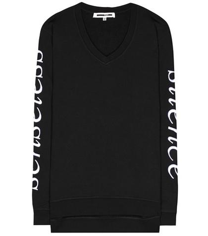 Mcq Alexander Mcqueen Embroidered Cotton Sweatshirt