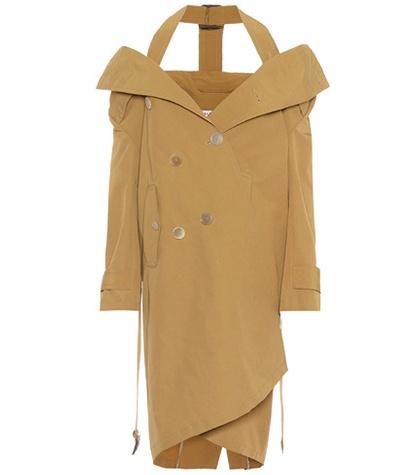 Balenciaga Cotton-blend Trench Coat