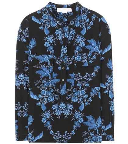 Stella Mccartney Estelle Printed Silk Blouse