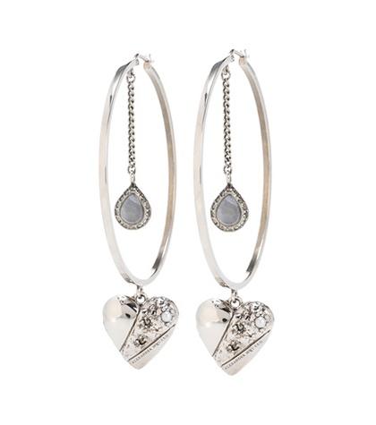Alexander Mcqueen Hoop Earrings