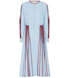 Bodice Studio Pleated Cotton Midi Dress