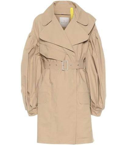 Moncler Genius 4 Moncler Simone Rocha Cotton Gabardine Trench Coat