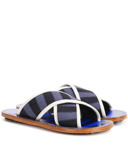 Marni Striped Sandals