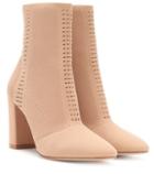 Prada Exclusive To Mytheresa.com – Vires Knitted Ankle Boots