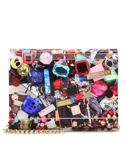 Jimmy Choo Candy Embellished Box Clutch