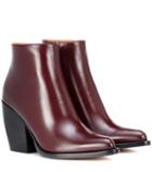 Chlo Rylee Low Leather Ankle Boots